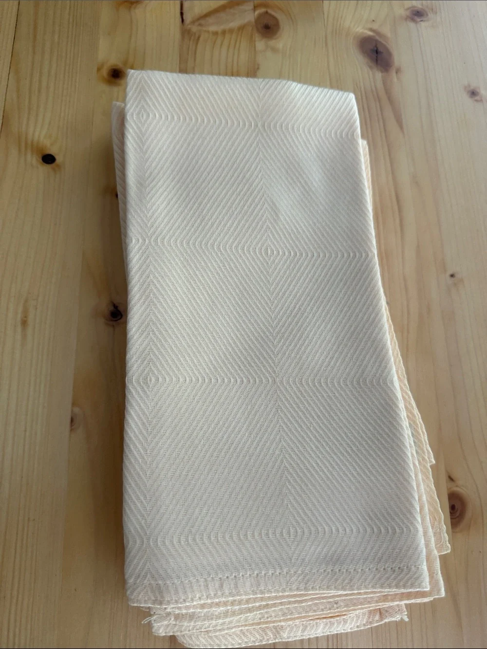 6 - Ralph Lauren Harrison Oxford Yellow 100% Cotton 20x20” Dinner Napkins